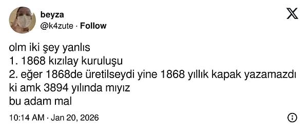 Tabii ilginç yorumlar da peş peşe geldi.