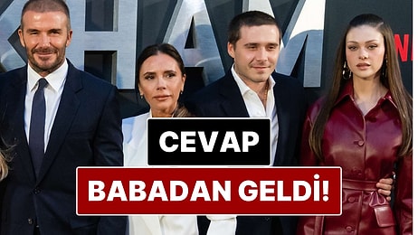 David Beckham'dan Ailesini Silen Oğlu Brooklyn Beckham'a İmalı Sözler!