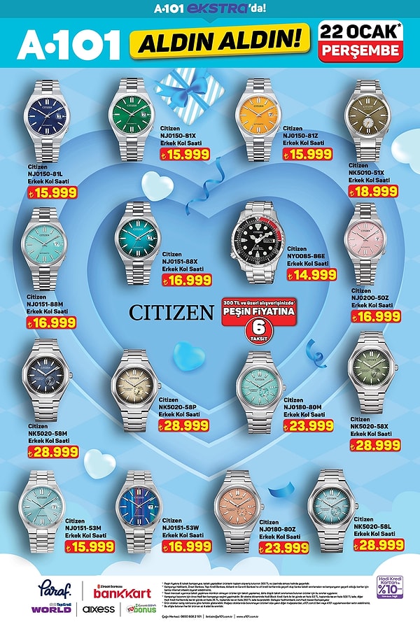 Citizen Saat Çeşitleri