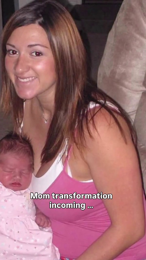 Sosyal medyada “Kaslı Anne” olarak tanınan fitness fenomeni Kristina Parks, spora başlamadan önceki halini paylaştı.