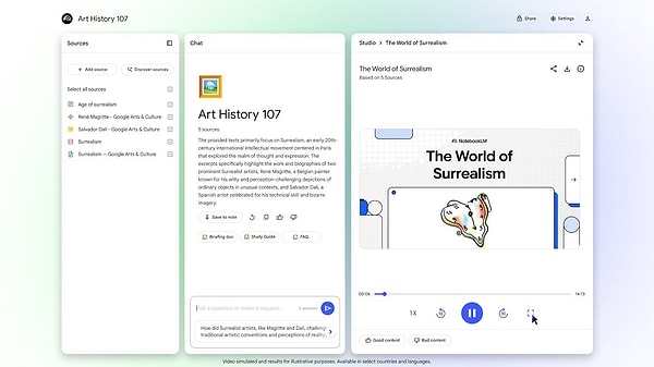 NotebookLM, eğitim platformlarıyla da entegre çalışıyor!