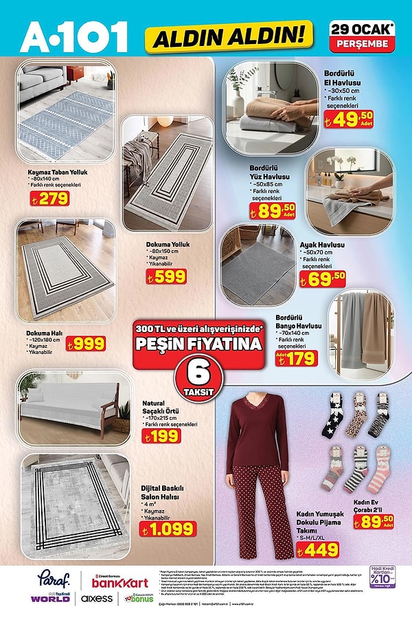 Kaymaz Taban Yolluk 279 TL