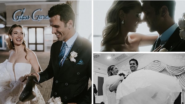 Yasemin Kay Allen düğününden pozlarını paylaştı.