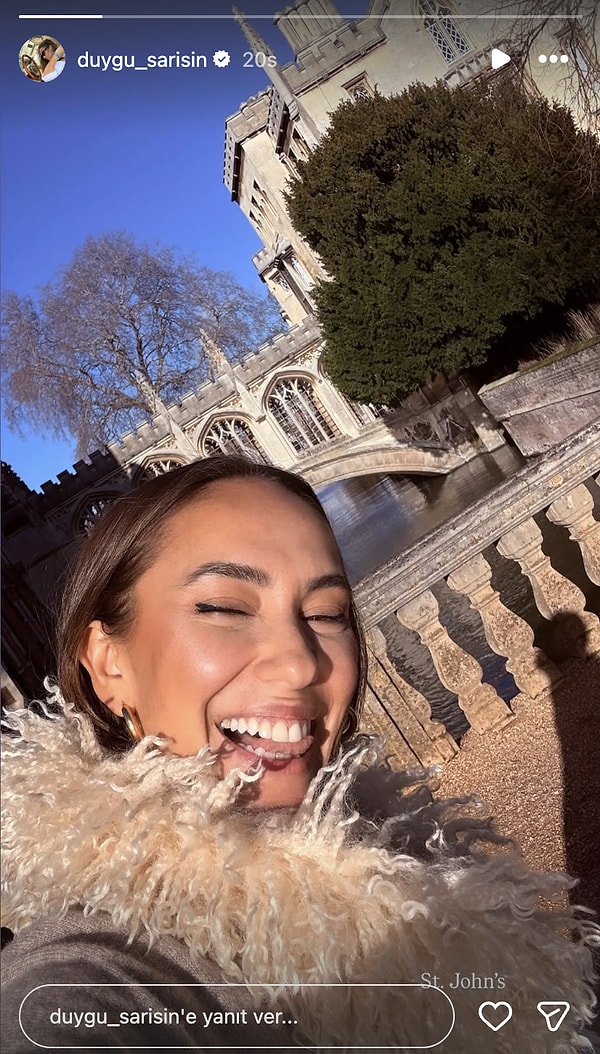 Soluğu biricik sevgilisinin yanında aldı.