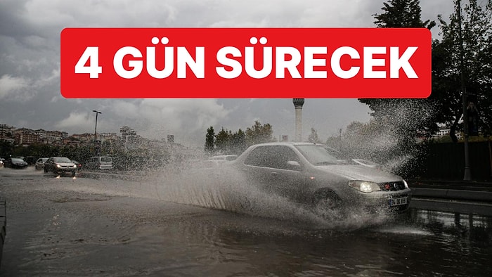 Meteorolojiden İstanbul İçin Kritik Uyarı Geldi: 4 Gün Sürecek