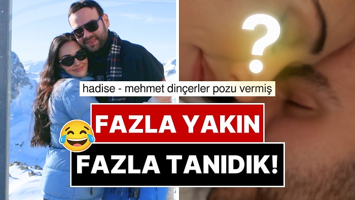 Esra Bilgiç ve Faruk Sabancı'nın Fazla Yakın Kadrajdan Çekilmiş Aşk Pozu Dillere Fena Düştü!