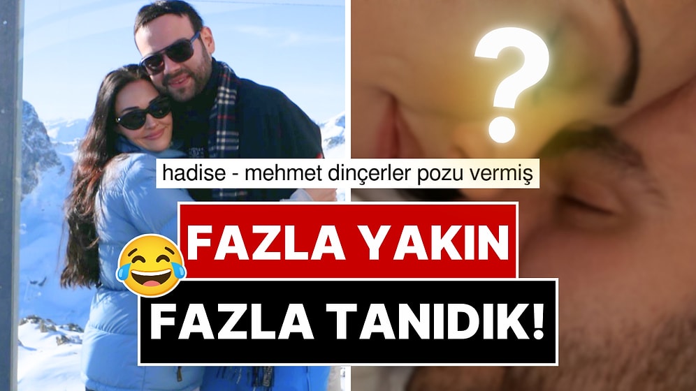 Esra Bilgiç ve Faruk Sabancı'nın Fazla Yakın Kadrajdan Çekilmiş Aşk Pozu Dillere Fena Düştü!