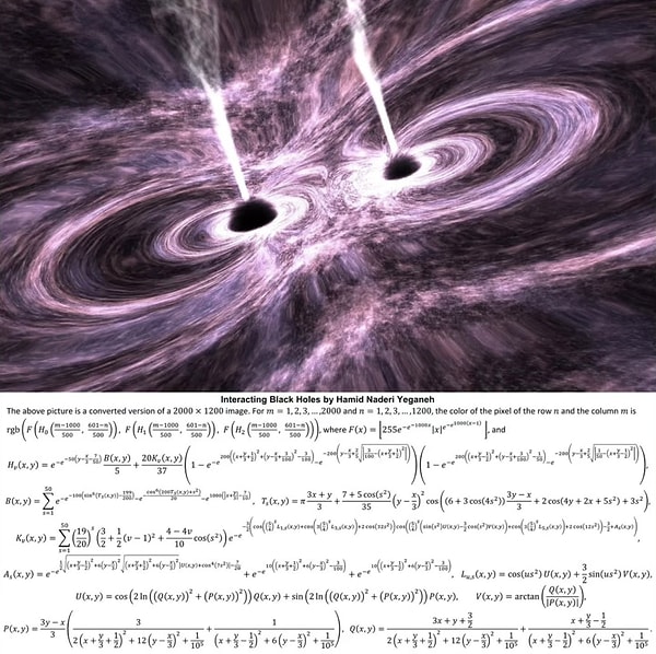 Hamid Naderi Yeganeh, çağdaş sanat dünyasında "matematiksel sanatçı" (mathematical artist) kimliğiyle devrim yaratan isimlerden biri.