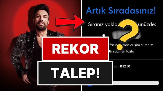 Tarkan’ın Şubat Konseri Biletleri İçin Sıraya Giren Kişi Sayısı Gündem Oldu