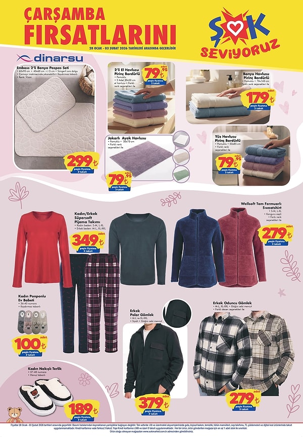 Dinarsu Emboss 2'li Banyo Paspas Seti 299 TL