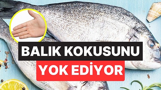 Evdeki Malzemelerle Yapılabiliyor: Balık Kokusunu Mutfak ve Elden Anında Gideren Pratik Yöntem Açıklandı