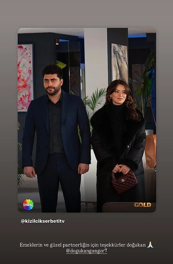 6. Doğukan Güngör'e rol arkadaşları destek verdi.