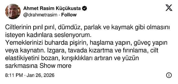 Peki yemek pişirme yöntemleri cildimizi nasıl etkiliyor?