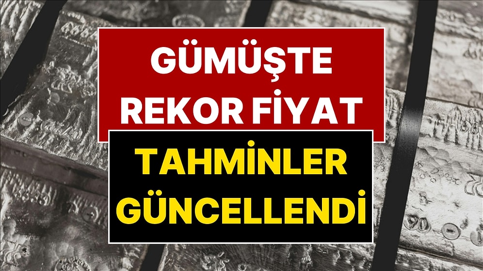 Gümüşte Yeni Rekor Kapıda! Dev Bankadan Gümüş Fiyatları İçin Yeni Tahmin