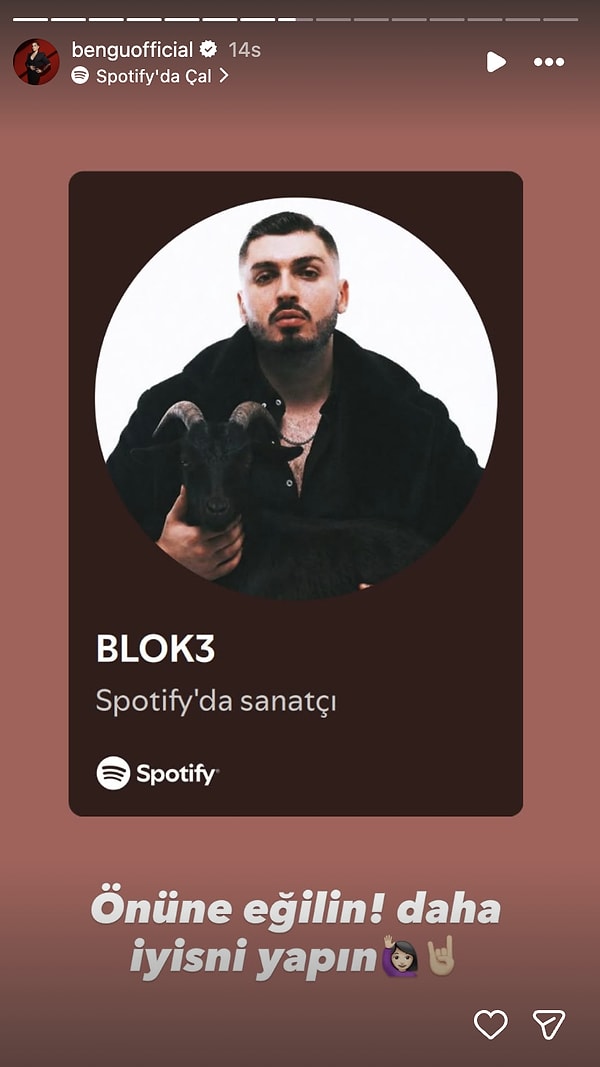 Geçtiğimiz saatlerde ise polemiğe Bengü dahil oldu.