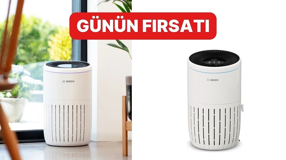 Günün Fırsatı: Bosch Air 4000 Hava Temizleyici İndirimde!