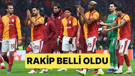 İlk 24'e Kalarak Yoluna Devam Eden Galatasaray'ın Rakipleri Belli Oldu