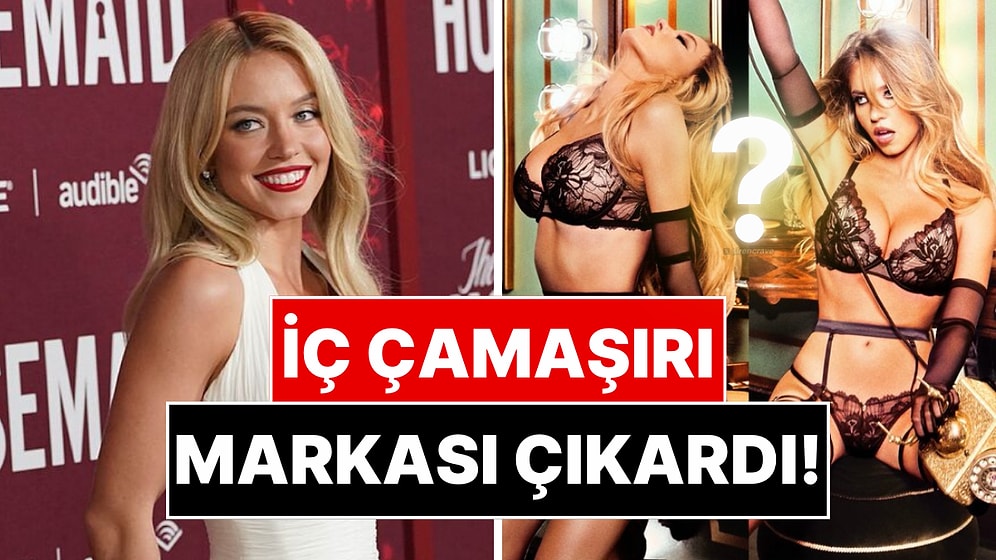 Sydney Sweeney Yeni İç Çamaşırı Markasını Ürünleri Deneyerek Tanıttı!