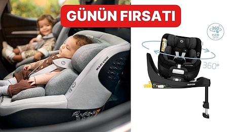 Günün Fırsatı: Maxi-Cosi Isofixli Dönerli Yatabilir Oto Koltuğu İndirimde!