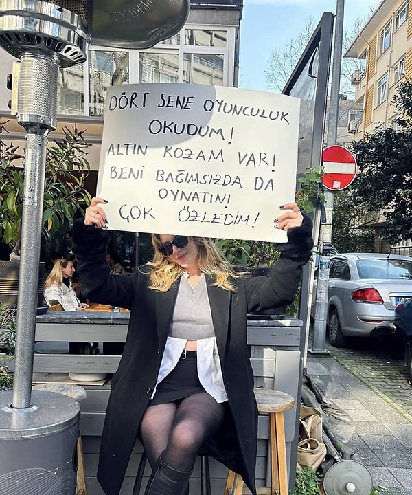 Hayal Köseoğlu 1 milyon takipçili hesabından yaptığı paylaşımla dikkat çekti.