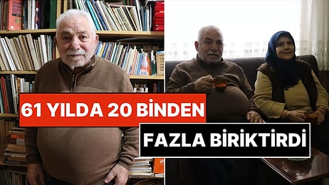61 Yılda 20 Binden Fazla Biriktirdi: Miras Bırakmak Yerine Herkese Dağıtıyor!