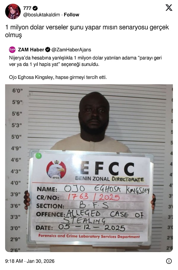 Karar vermek için üzerine ciddi ciddi düşününce manifestlemiş yanlışlıkla.