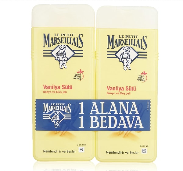 3. Duş keyfinizi Provence bahçelerinin tatlı vanilya kokusuyla taçlandırın.