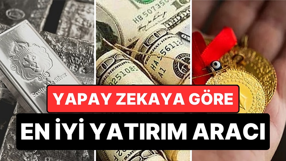 Gümüş, Altın, Döviz... Yapay Zekaya Göre Yatırım Aracı Olarak Ne Tercih Edilmeli?