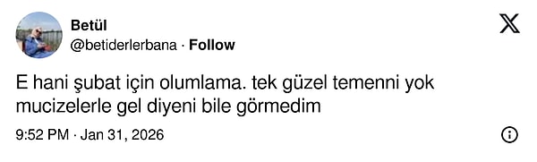 Fakat bu kez temenniler pek fazla değildi.