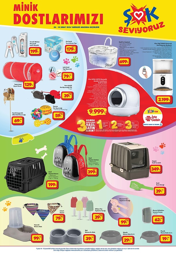 Kedi Su Çeşmesi 699 TL