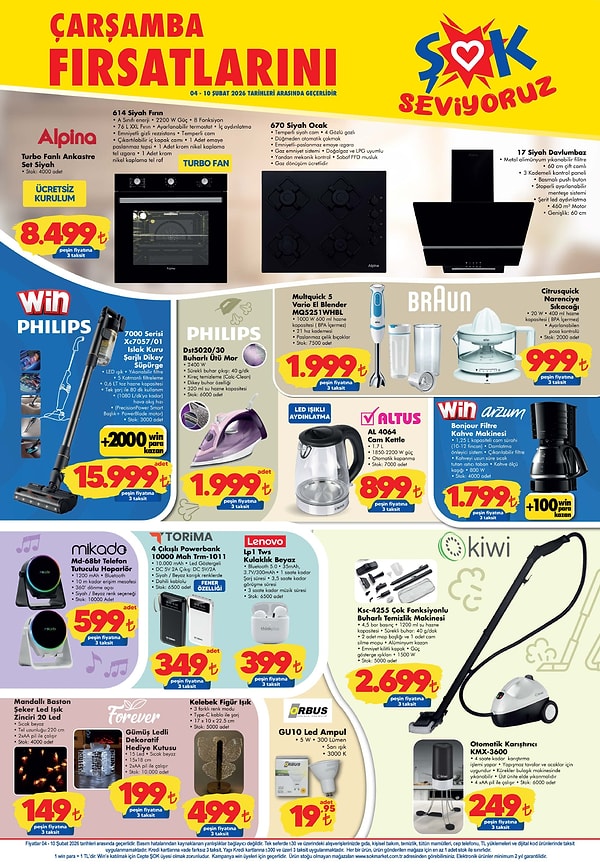 Alpina Turbo Fanlı Ankastre Siyah Set 8.499 TL