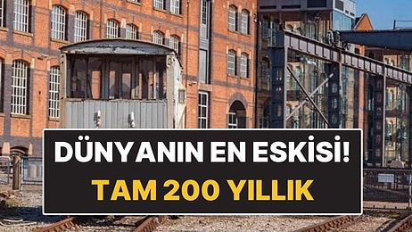 Dünyanın Ayakta Kalan En Eski Tren İstasyonu! Tamı Tamına 200 Yıllık