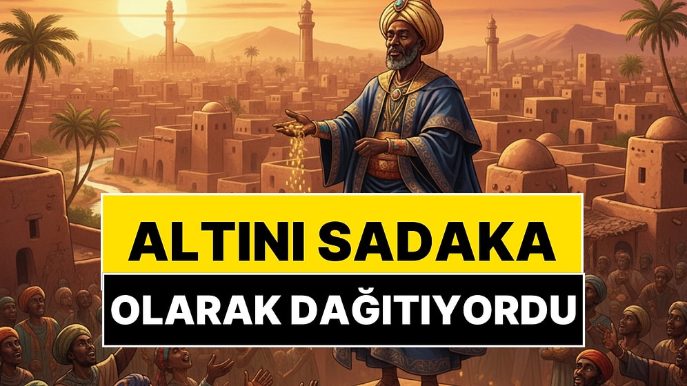 Devasa Altınları Sadaka Olarak Dağıtıyordu! Tarihin Gelmiş Geçmiş En Zengin İnsanı: Mansa Musa