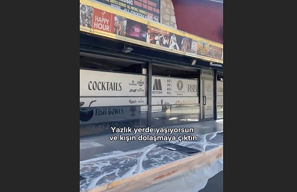 Hayalet şehre dönüyor.