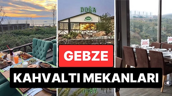 Pazar Kahvaltıları Güzelleşiyor: Gebze'de Gidilebilecek En İyi Kahvaltı Mekanları