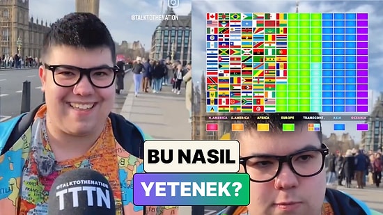 Bu Nasıl Yetenek? 1 Dakika İçinde Bütün Ülkelerin İsimlerini Sayan Çocuk Sosyal Medyayı Şoke Etti
