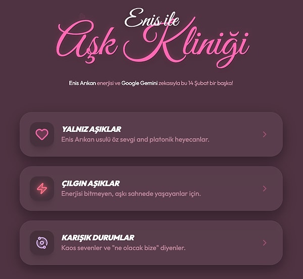 Aşk Kliniği'nde aşıkların yanında yalnızlara ve durumları karışık olanlara da yer var!
