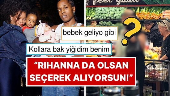 1 Milyar Dolarlık Servete Sahip Rihanna'nın Market Alışverişi Dillere Fena Düştü
