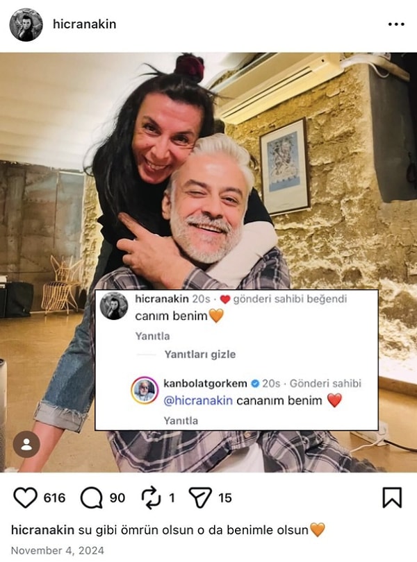 Acı haberin ardından oyuncunun eşi Hicran Akın Arslan’ın geçmişte yaptığı bir paylaşım yeniden gündeme geldi.