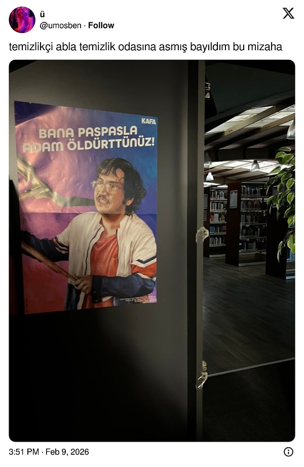 Mesajı alman lazım.