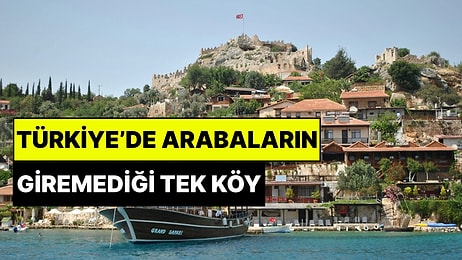 Özellikle Korunuyor: Türkiye'de Denize Nazır Bu Nadide Köye Hiçbir Araba Giremiyor!