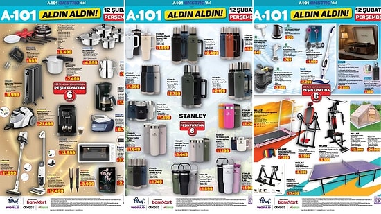 A101'e Tam Otomatik Kahve Makinesi Geliyor! 12 Şubat 2026 İnternete Özel Aldın Aldın Kataloğu