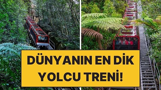 Dünyanın En Dik Yolcu Treni: 52 Derecelik İnişiyle Yürek Hoplatıyor