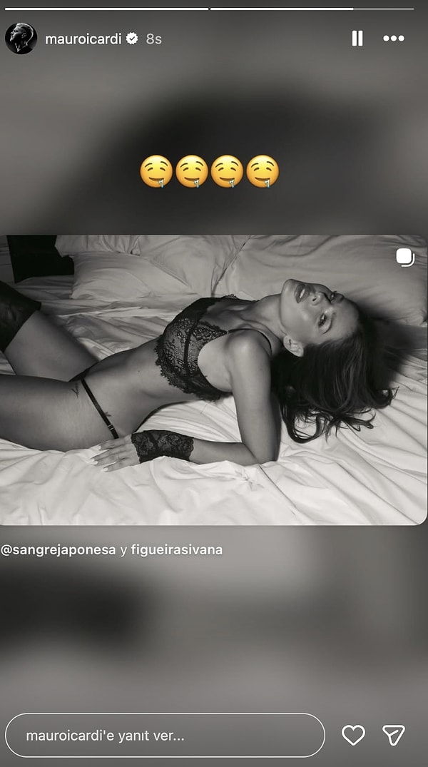 Açıklamasında sevgilisi China Suárez’e de gönderme yaptı.