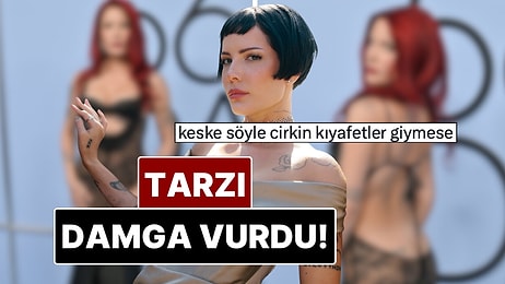 Eski Yengemiz Halsey Tarzıyla Kırmızı Halıya Damga Vurdu
