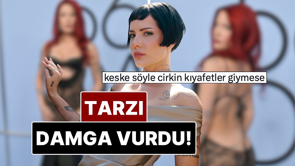 Eski Yengemiz Halsey Tarzıyla Kırmızı Halıya Damga Vurdu
