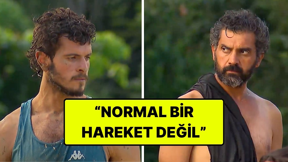 Survivor'da Engincan, Bayhan'ın Kafasına Halka Geçirmeye Kalkışınca Acun Ilıcalı'dan Uyarı Gecikmedi
