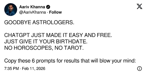 Söz konusu paylaşım şöyleydi: