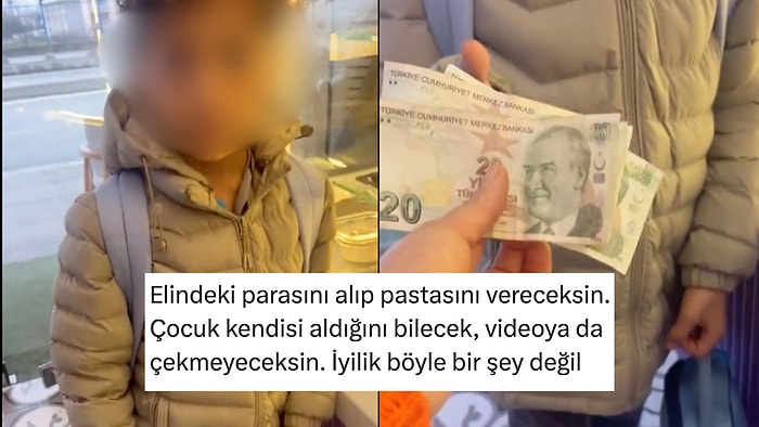 İyilik Yapıp Sosyal Medyaya Atan Pastaneci Tartışma Yarattı