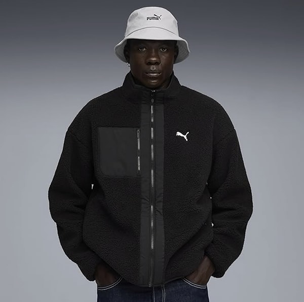 Tek bir ceketle iki farklı tarzı yakalayın; hem sokak modasına uyum sağlayın hem de Sherpa yumuşaklığıyla ısının!